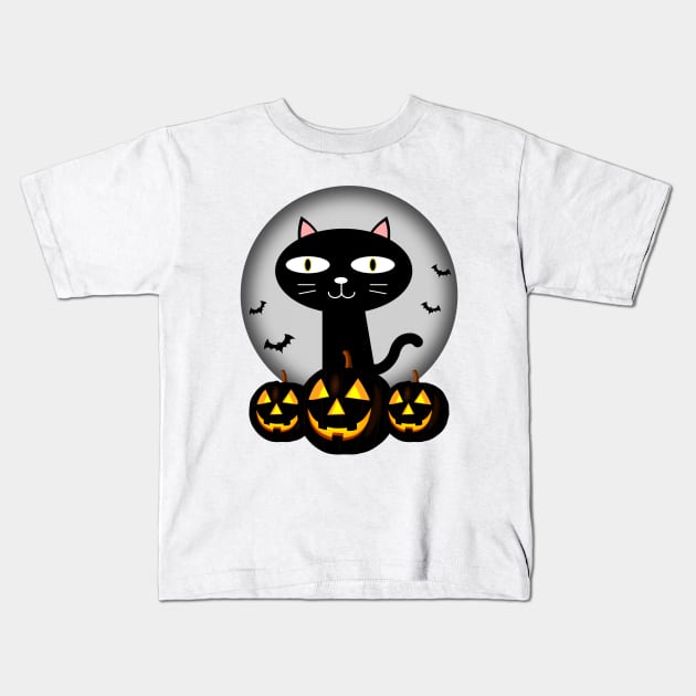 halloween Kids T-Shirt by The_Dictionary